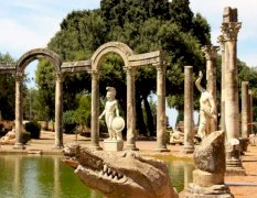 villa adriana (with minivan)